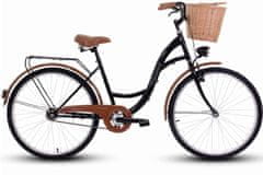 Goetze  Eco Női kerékpár 1 fokozat 26″ kerék 18” váz 155-180 cm magassag, Fekete