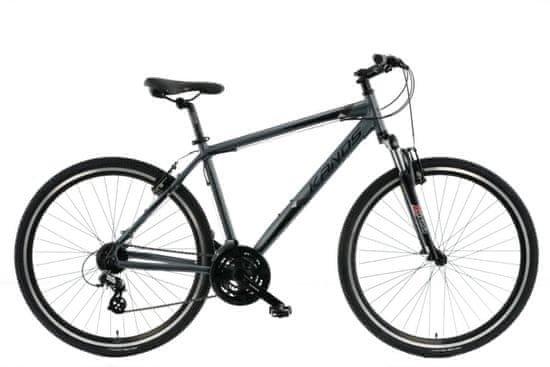 Kands  STV-900 Férfi kerékpár Alumínium 28'', Grafit 19 coll - 166-181 cm magasság
