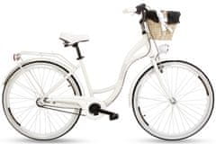 Goetze  Style Alumínium Női kerékpár 3 fokozat 160-185 cm magassag, Fehér