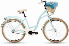 Goetze  Colorus Női kerékpár 1 fokozat 26″ kerék 18” váz 155-180 cm magassag, Kék