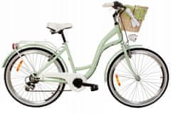 Goetze  Mood Női kerékpár 6 fokozat 26″ kerék 17” váz 155-180 cm magassag, Zöld