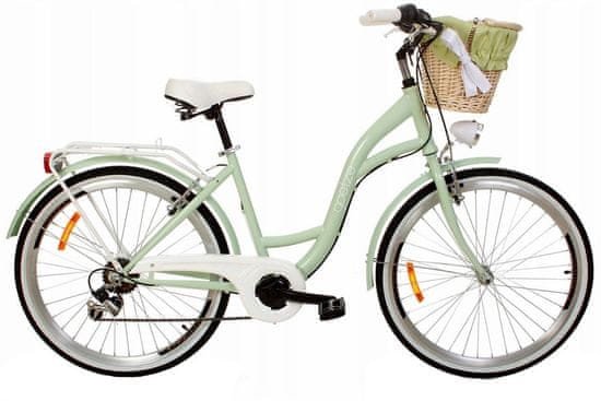 Goetze  Mood Női kerékpár 6 fokozat 26″ kerék 17” váz 155-180 cm magassag, Zöld