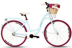 Goetze  Colorus Női kerékpár 1 fokozat 28″, 160-185 cm magassag, Kék/Lila