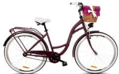 Goetze  Colorus Női kerékpár 1 fokozat 28″, 160-185 cm magassag, Lila
