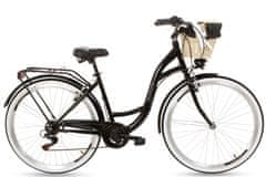 Goetze  Mood Női kerékpár 7 fokozat 28″, 160-185 cm magasság, Fekete