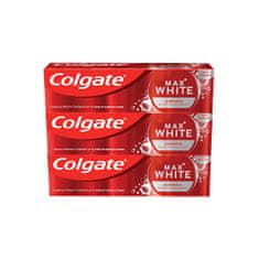 Colgate Fehérítő fogkrém Max White Luminous 3 x 75 ml