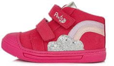 Ponte 20 lány bőr sportcipő PP122-DA03-1-108, rózsaszín, 22