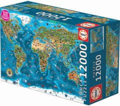 EDUCA Puzzle Wonders of the World 12000 db