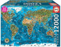 EDUCA Puzzle Wonders of the World 12000 db