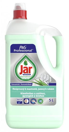 Jar Professional Sensitive Koncentrált folyékony mosogatószer, 5l 
