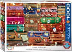 EuroGraphics Puzzle Travel bőröndök 1000 db