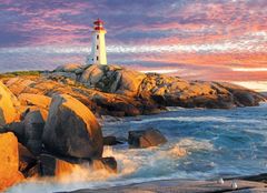 EuroGraphics Peggy's Cove világítótorony, Nova Scotia 1000 darabos puzzle