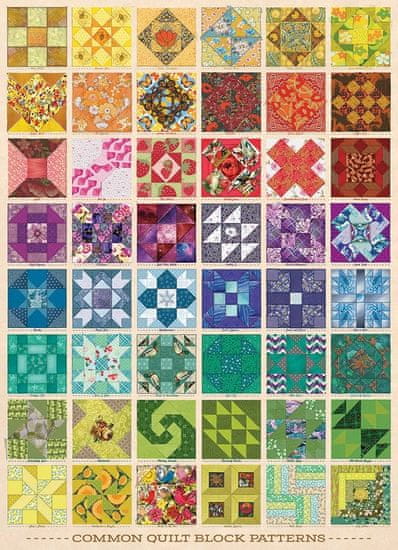 Cobble Hill Puzzle Patchwork 1000 darab