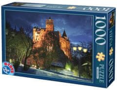 D-Toys Puzzle Bran Castle éjjel, Románia 1000 db