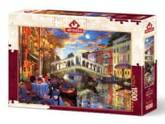 Art puzzle Rejtvény Rialto híd, Velence 1500 db