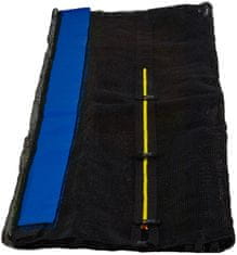 Aga Védőháló 430 cm-es trambulinhoz, 6 oszlop, Fekete háló / Kék