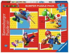 Ravensburger Super Mario puzzle 4x100 darab