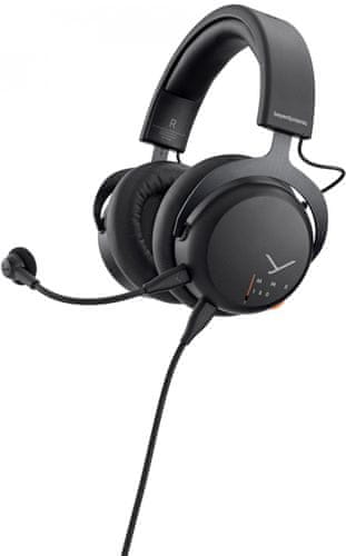 extra erős beyerdynamic mmx-150 gaming headset kiváló hangzás usb kábel puha fülkagylók kábelcsatlakozás mikrofon háttérzaj-elnyomással