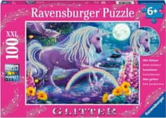 Ravensburger Csillogó puzzle Unicorn XXL 100 db