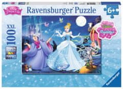 Ravensburger Csillogó puzzle Hamupipőke XXL 100 db