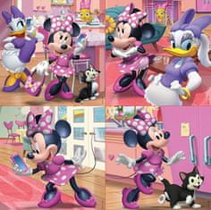 EDUCA Minnie és Daisy 4 az 1-ben puzzle (12,16,20,25 darab)