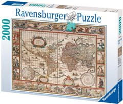 Ravensburger A világ kirakós térképe 1650-ben, 2000 darab