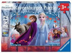 Ravensburger Puzzle Ice Kingdom 2, 2x12 darab
