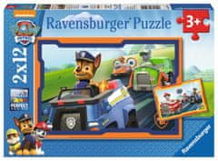 Ravensburger Puzzle Paw járőr akcióban 2x12 darab
