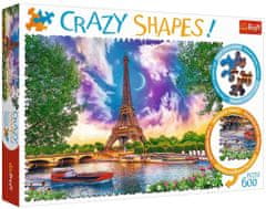 Trefl Crazy Shapes puzzle Sky over Paris 600 darab