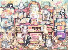 Ravensburger Crazy Cats Puzzle: Mr. Catkin's Patisserie 500 darab
