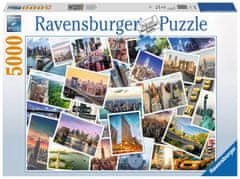 Ravensburger Puzzle New York soha nem alszik 5000 darabot
