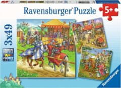 Ravensburger Puzzle Knight's Tournament 3x49 db