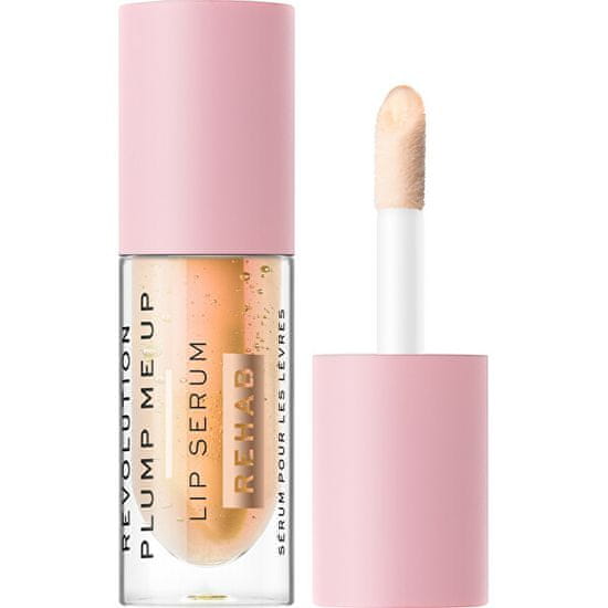 Makeup Revolution Tápláló ajakápoló szérum Rehab Plump Me Up Orange Glaze (Lip Serum) 4,6 ml