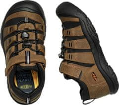 KEEN Gyermek outdoor bőr cipő Newport bison/black 1025505/1025501, 27/28, barna