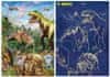 Világító puzzle World of dinosaurus XL 100 db