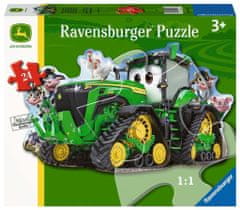 Ravensburger Óriás padló puzzle John Deere Tractor 24 darab