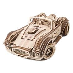 UGEARS 3D fából készült mechanikus puzzle Drifting Cobra Racer