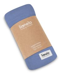 Lionelo Bamboo swaddle takaró, blue denim