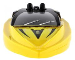 Teddies RC motorcsónak/hajó vízbe, műanyag, 22cm, sárga