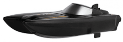 Teddies RC motorcsónak/hajó vízbe, műanyag, 22cm, fekete