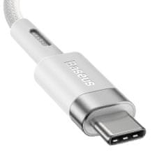 BASEUS Zinc mágneses kábel L-shape MacBook Power / USB-C 60W 2m, fehér