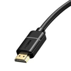 BASEUS kábel HDMI 2.0 4K 3D 8m, fekete