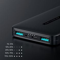 Joyroom JR-T012 Power Bank 10000mAh 2x USB 2.1A, fekete