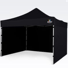 BRIMO Party sátor 3x3m tömör acél ollós szerkezet