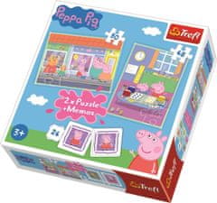 Trefl Puzzle Peppa Pig 30+48 db + pexe
