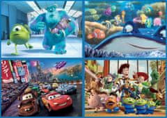 EDUCA Puzzle Disney Pixar Mix 4 az 1-ben (50,80,100,150 darab)