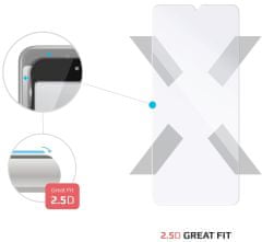 FIXED Edzett védőüveg Samsung Galaxy A13/A13 5G számára FIXG-871, átlátszó