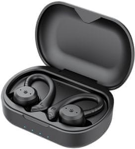 fülhallgató Bluetooth technológia intezze CORE sportos ipx7 vízállóság verejtékállóság töltőtok powerbank funkció érintésvezérlés energikus hangzás handsfree funkció