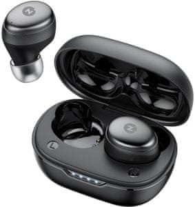intezze PIKO in-ear fülhallgató Bluetooth technológia 3 ipx4 víz- és izzadságálló töltőtok miniatűr méretek érintésvezérlés energikus hang handsfree funkció