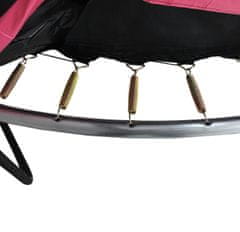 Aga SPORT EXCLUSIVE trambulin 180 cm rózsaszín + védőháló